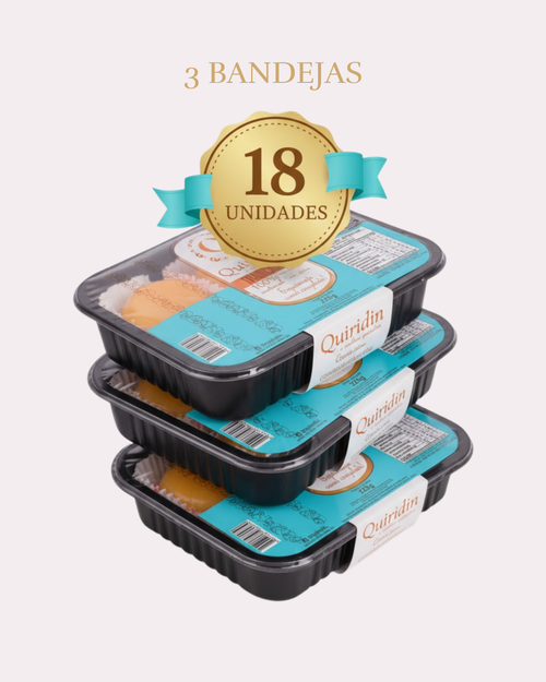 Momento Quiridin Essencial — 18 Unidades de Quindins Artesanais 3T